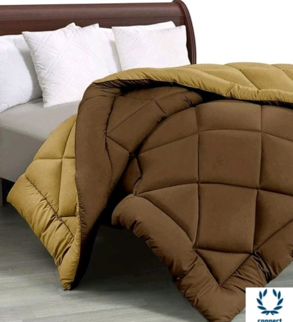 SIE STORE 250 GSM Luxury Premium Microfiber  Soft Reversable  DOUBLE BED (90*100 INCH) All Season Comforte_Blanket/RAJAI/Quilt(Cocoa Coffee &  Brown - Free Size, Microfabric, Rajai, Pack of1, Cocoa Coffee / Brown
